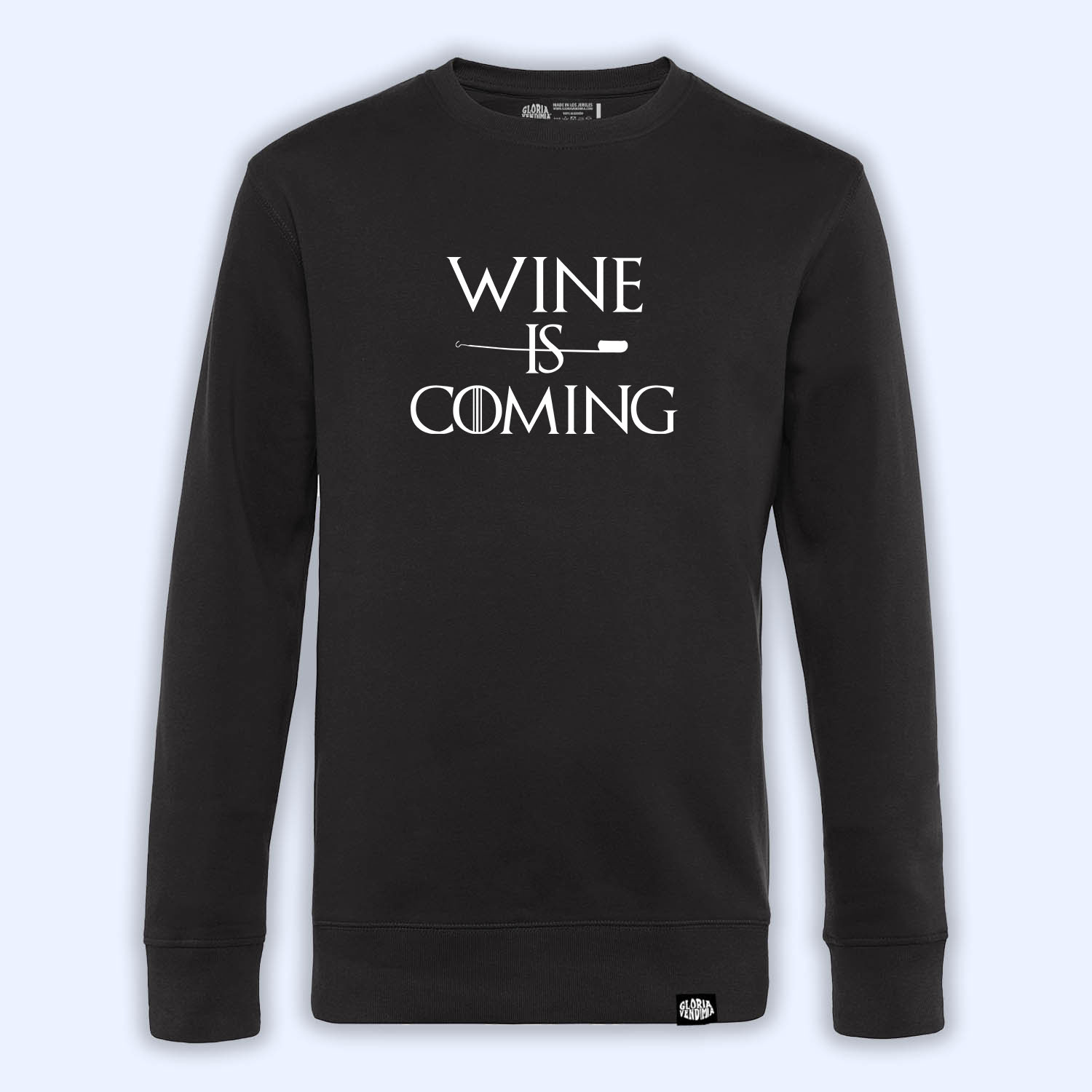 Sudadera 'Wine is coming'