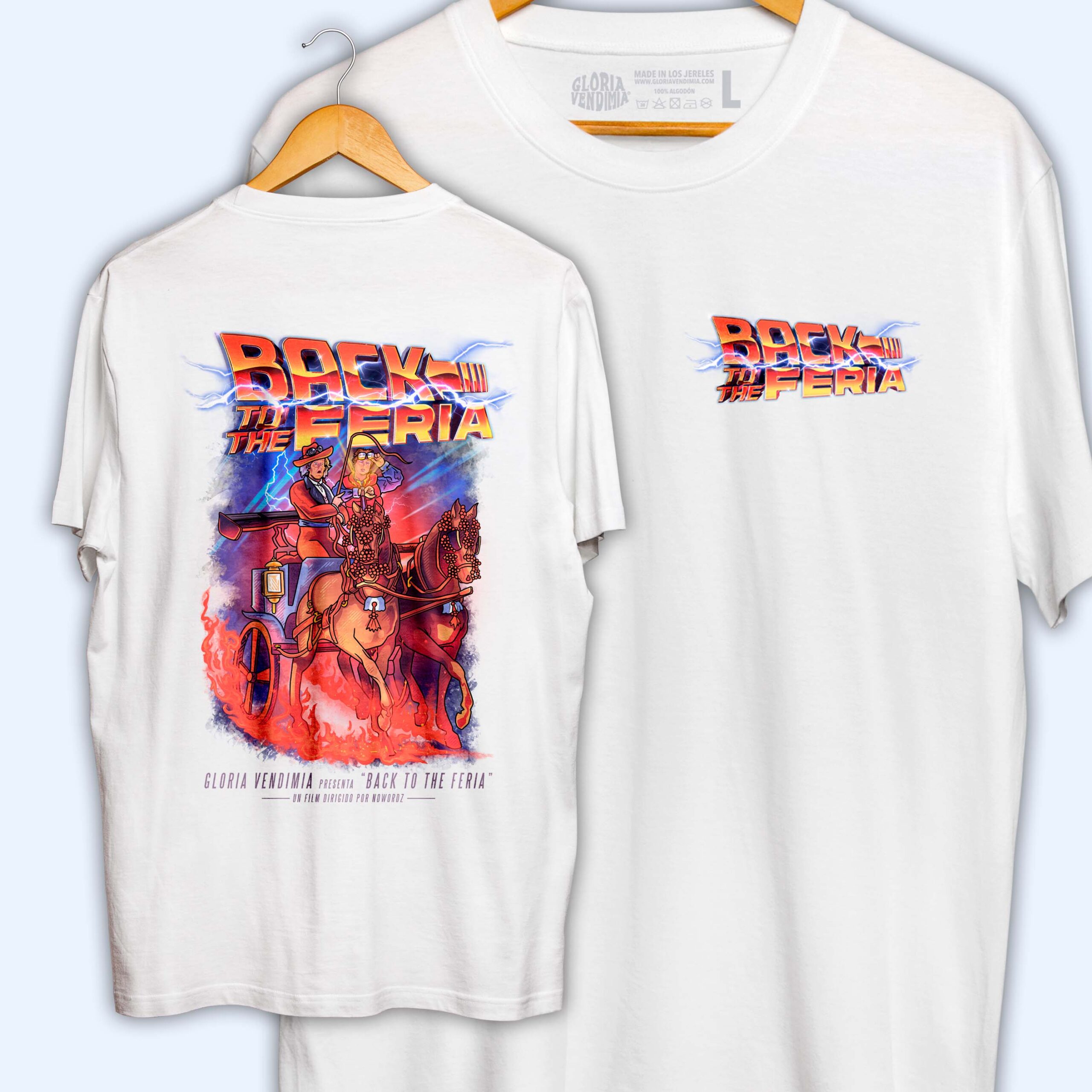 Camiseta 'Back to the Feria' x @_nowordz - Imagen 2