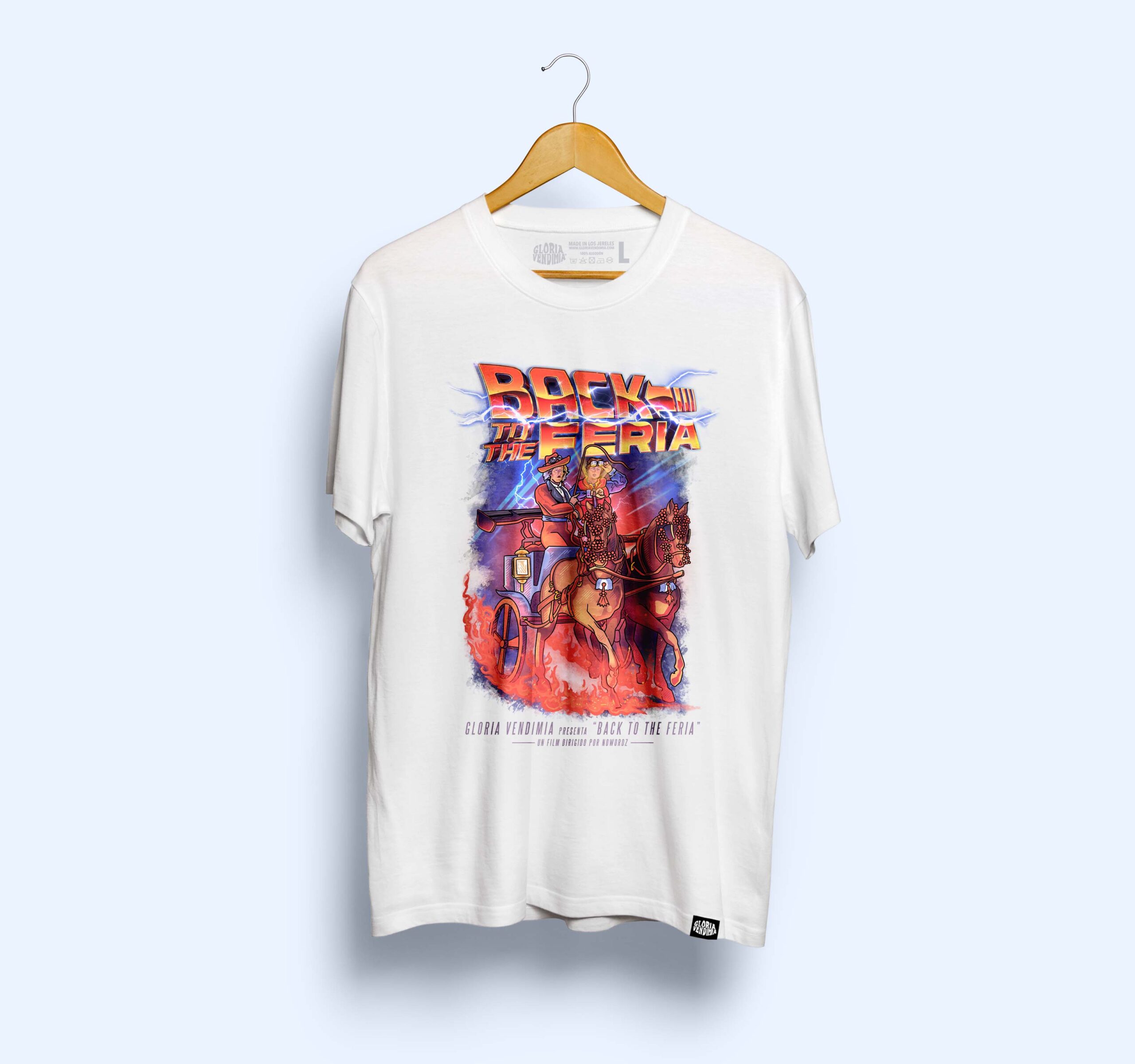 Camiseta 'Back to the Feria' x @_nowordz - Imagen 4