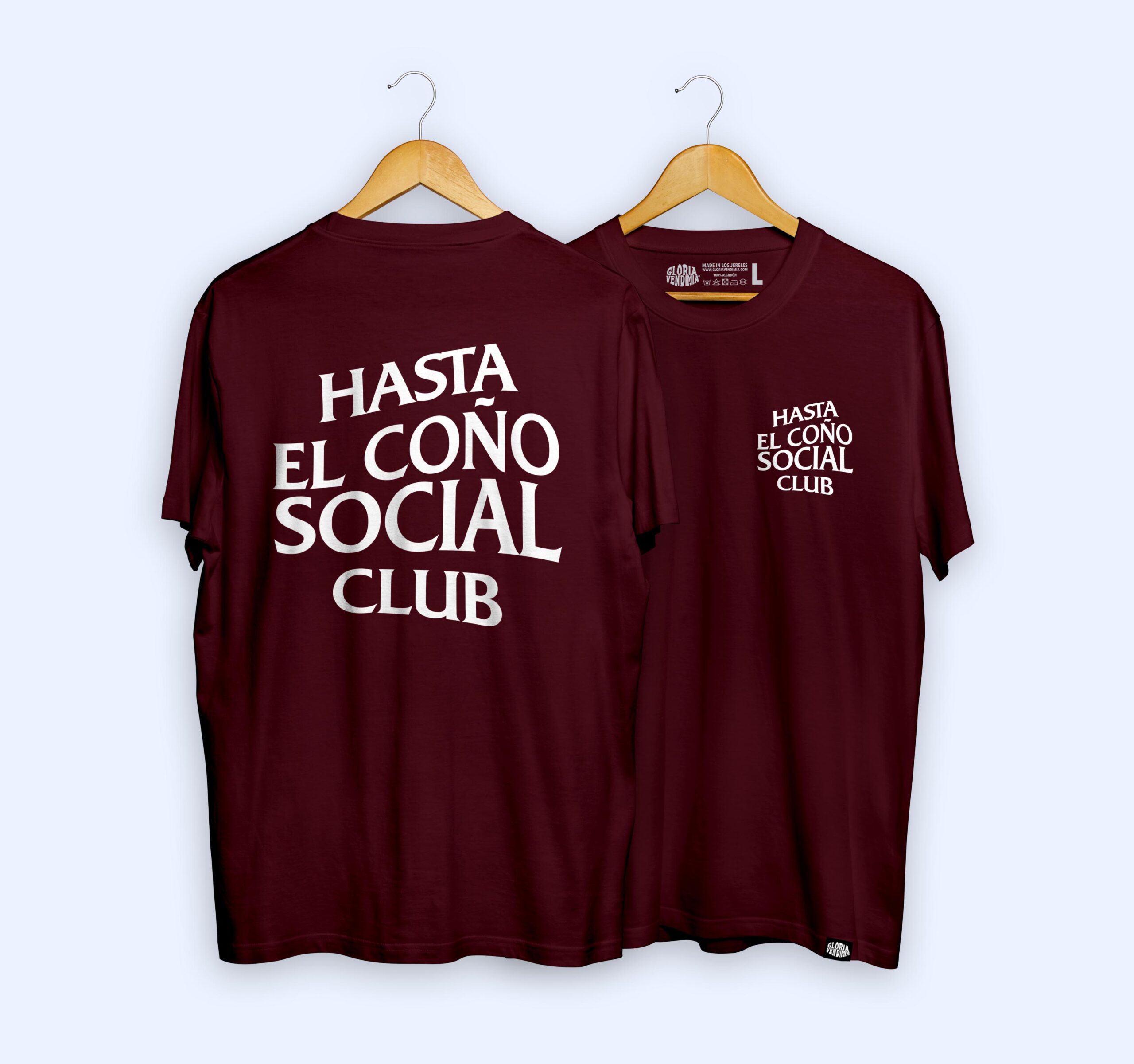 Camiseta 'Hasta el carajo/hasta el coño social club' - Imagen 6