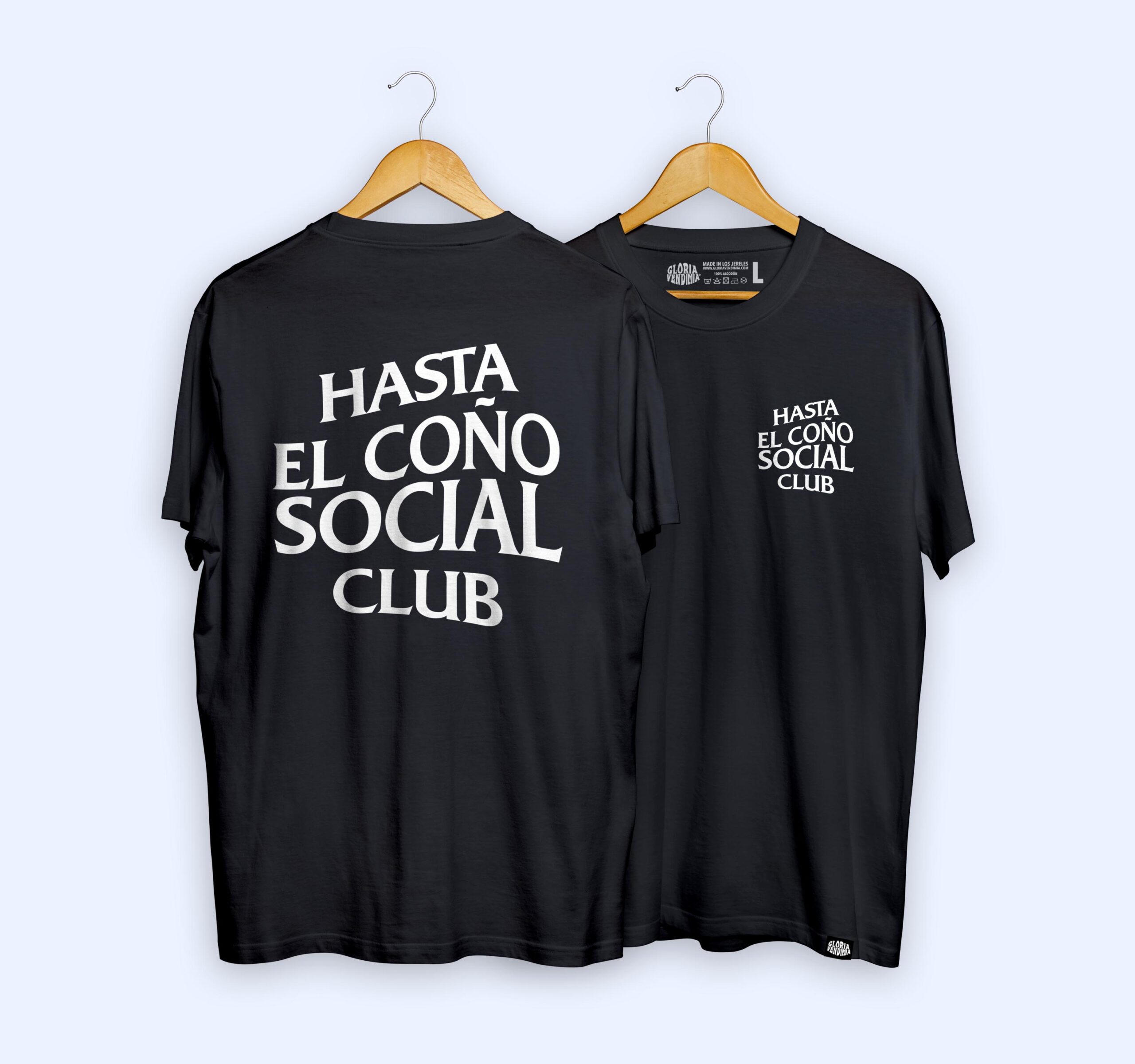Camiseta 'Hasta el carajo/hasta el coño social club' - Imagen 4