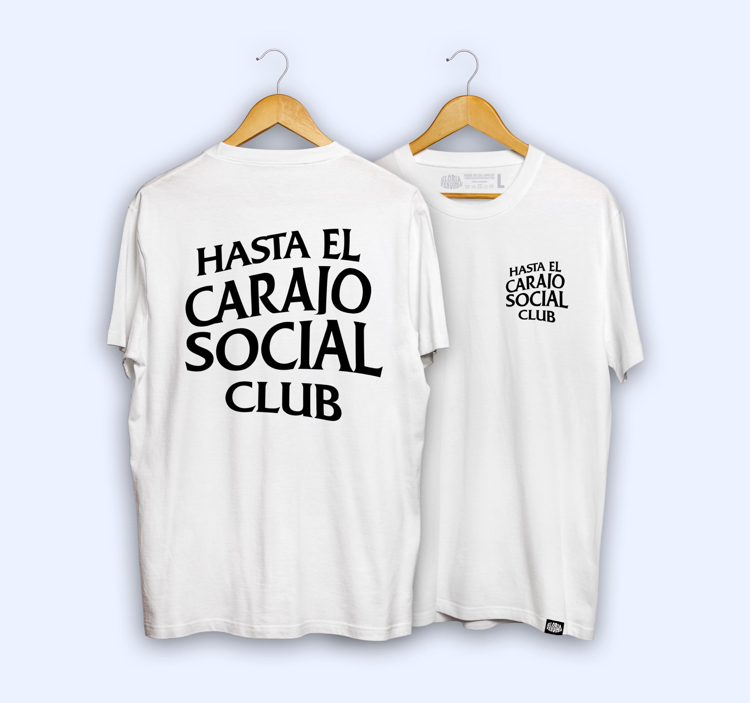 Camiseta 'Hasta el carajo/hasta el coño social club' - Imagen 2