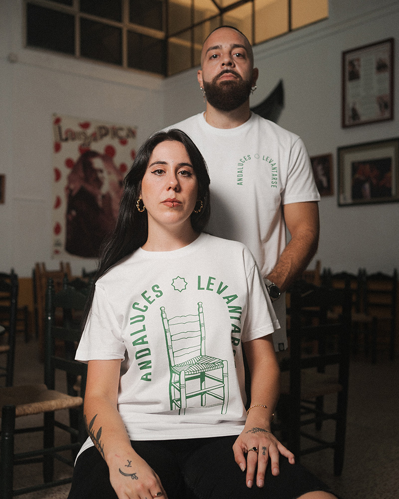 Camiseta 'Andaluces, levantarse' - Imagen 11