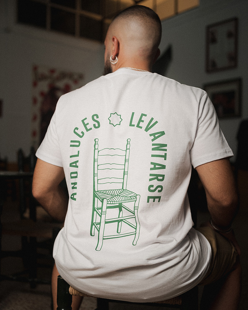 Camiseta 'Andaluces, levantarse' - Imagen 8