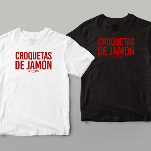 Camisetas La Picaeta 'Croquetas de jamón'