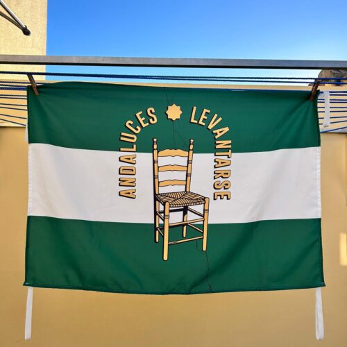 Bandera ANDALUCES LEVANTARSE