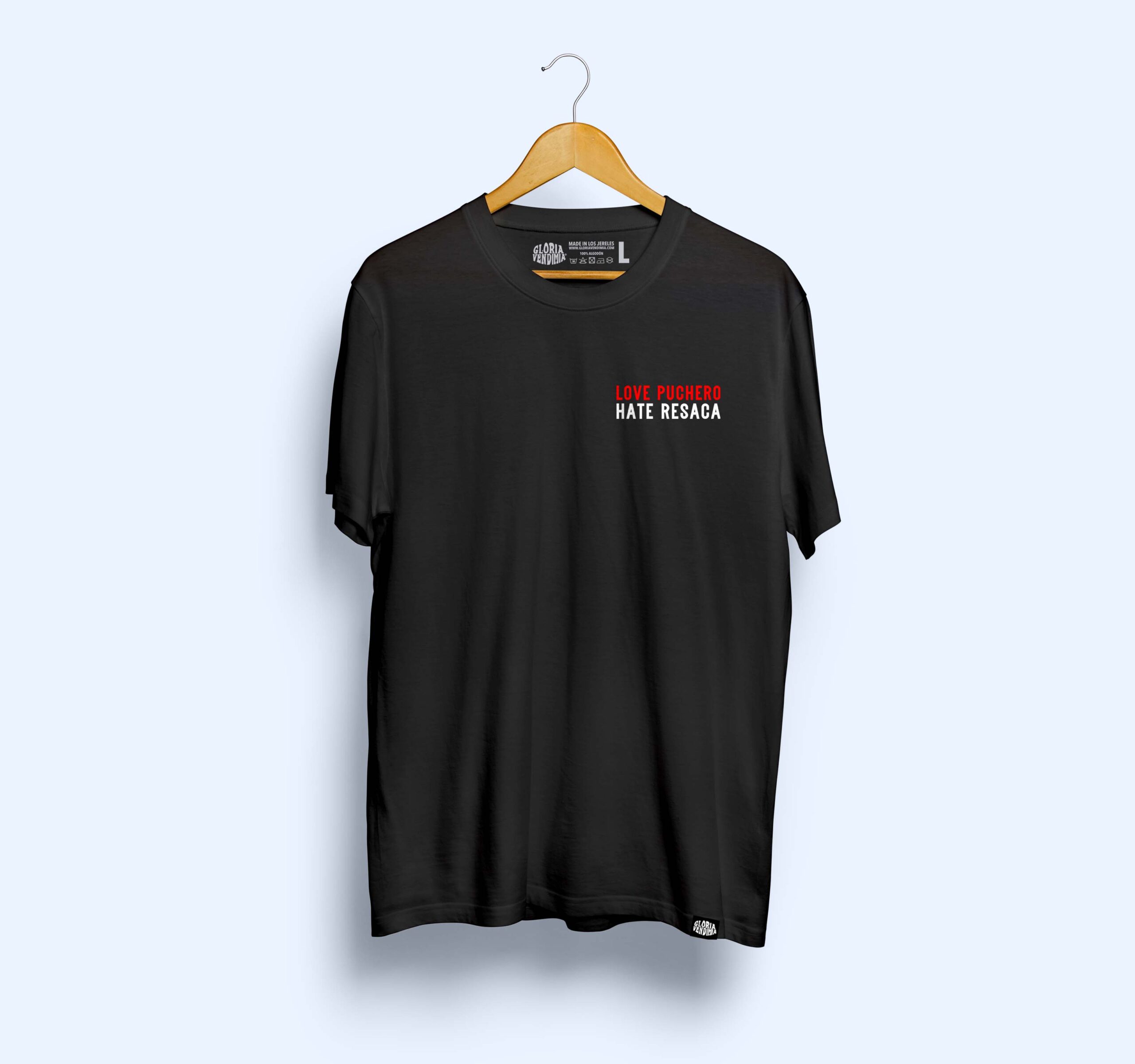 Camiseta 'Love puchero, hate resaca' - Imagen 4