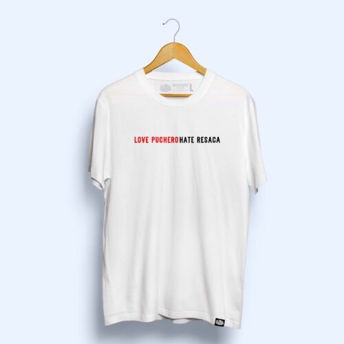 Camiseta 'Love puchero, hate resaca'