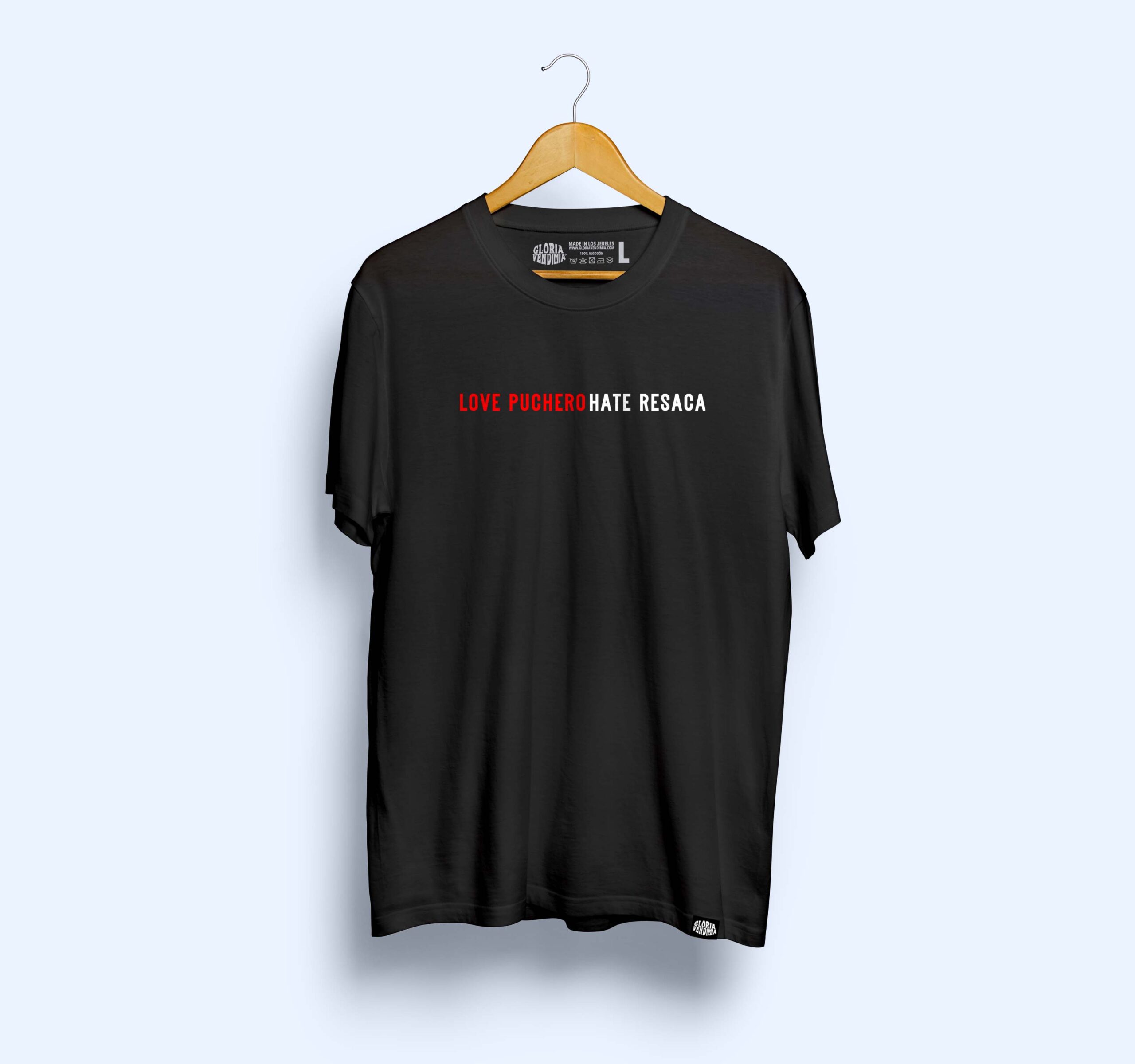 Camiseta 'Love puchero, hate resaca' - Imagen 2