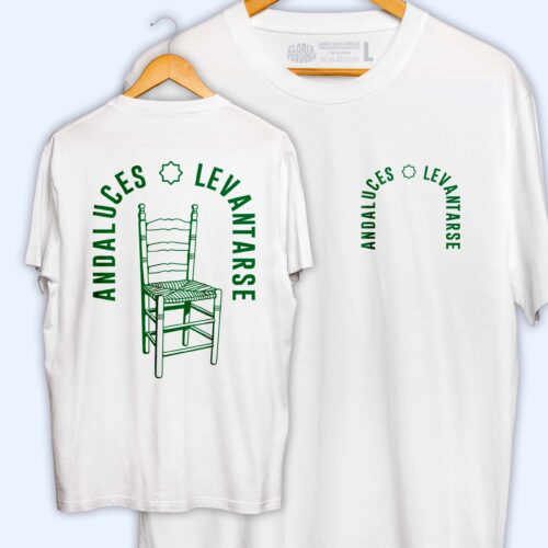 Camiseta 'Andaluces, levantarse'