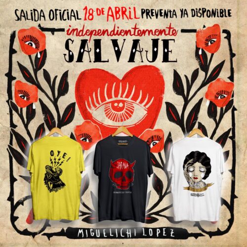 Pack VINILO 'Independientemente SALVAJE' + CAMISETA
