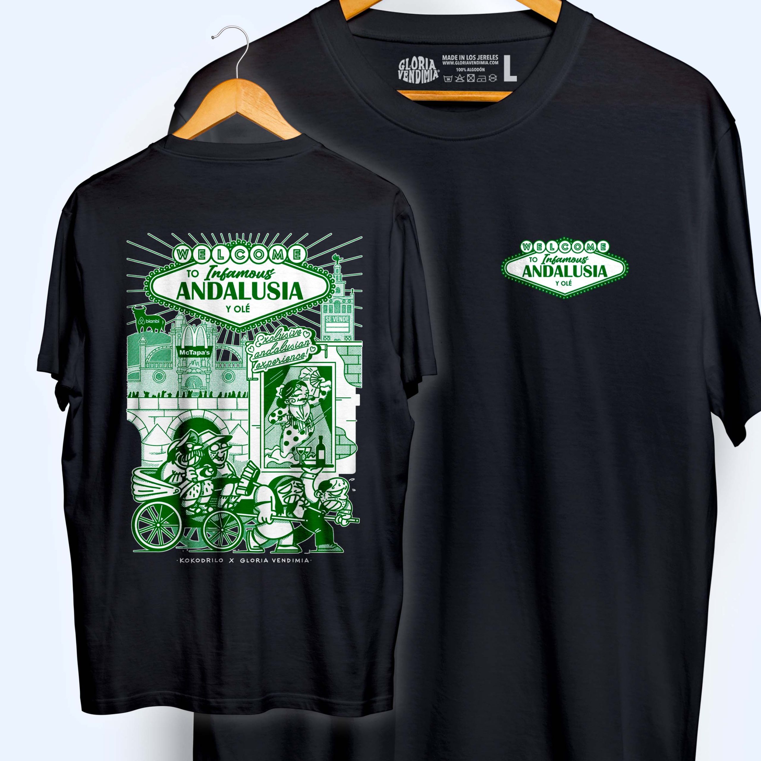 Camiseta 'Welcome To Infamous Andalusia' - Imagen 4