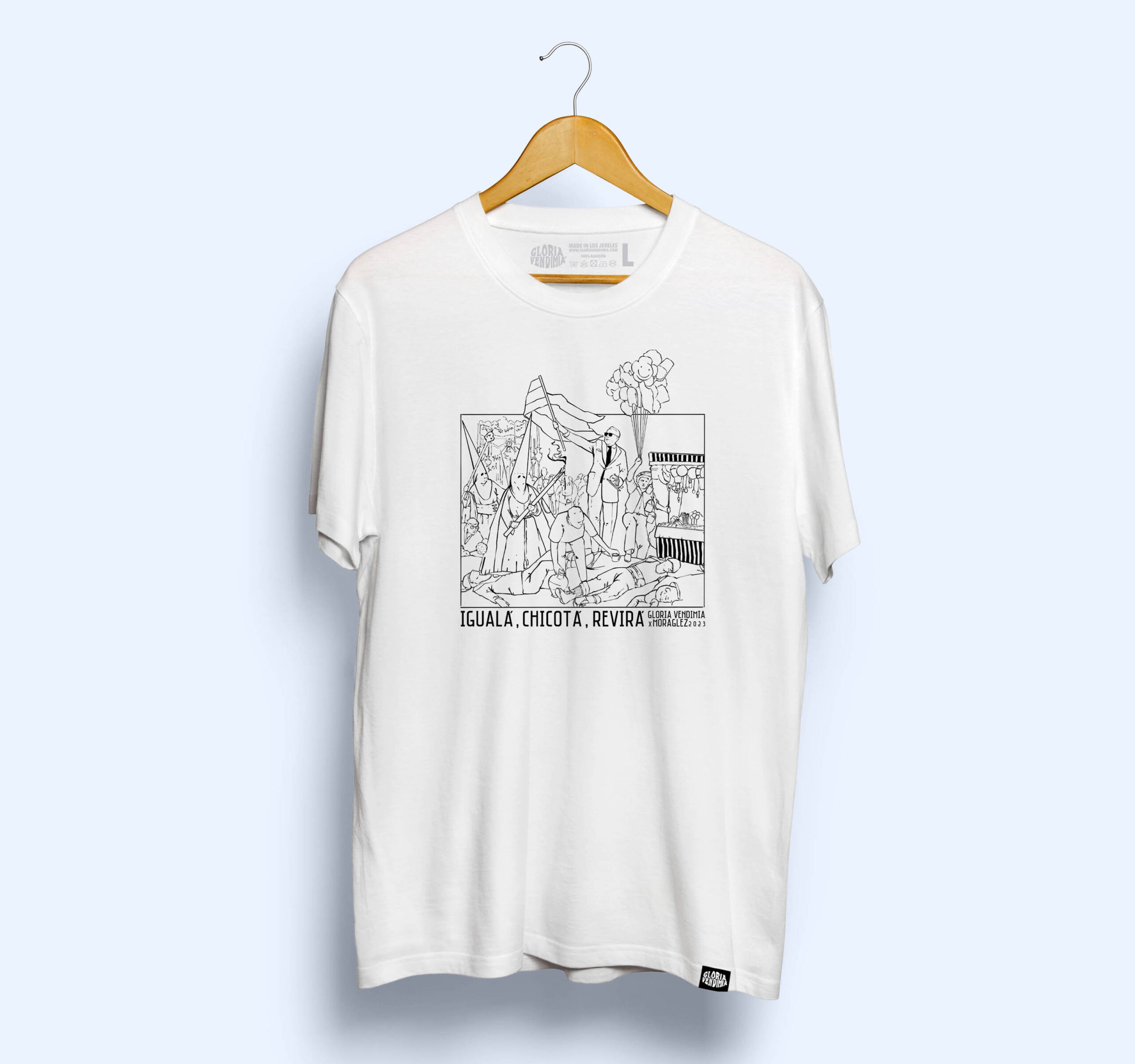 Camiseta 'El capataz guiando al pueblo' x @jmoraglez