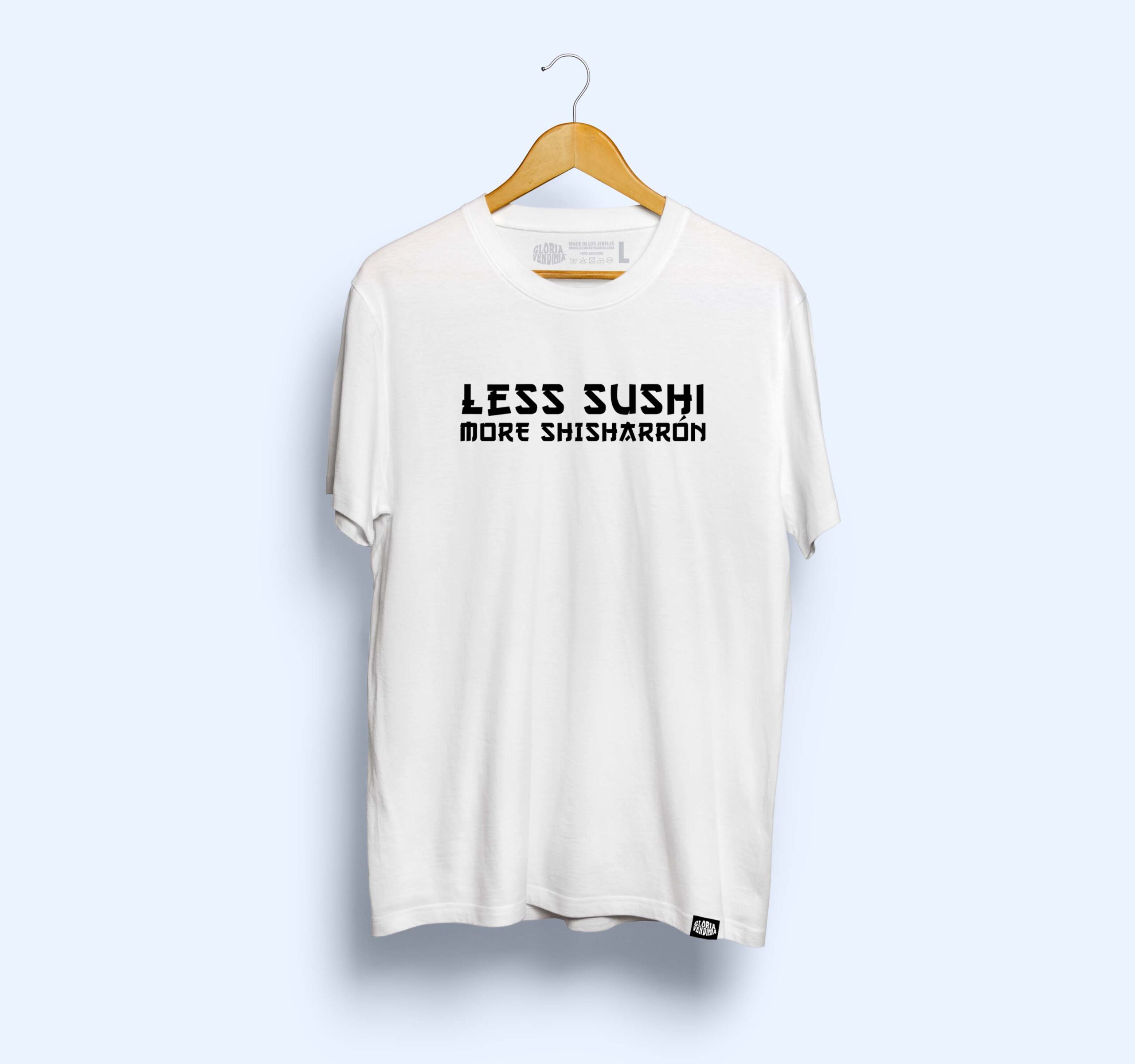 Camiseta 'Less sushi, more shisharrón' - Imagen 2