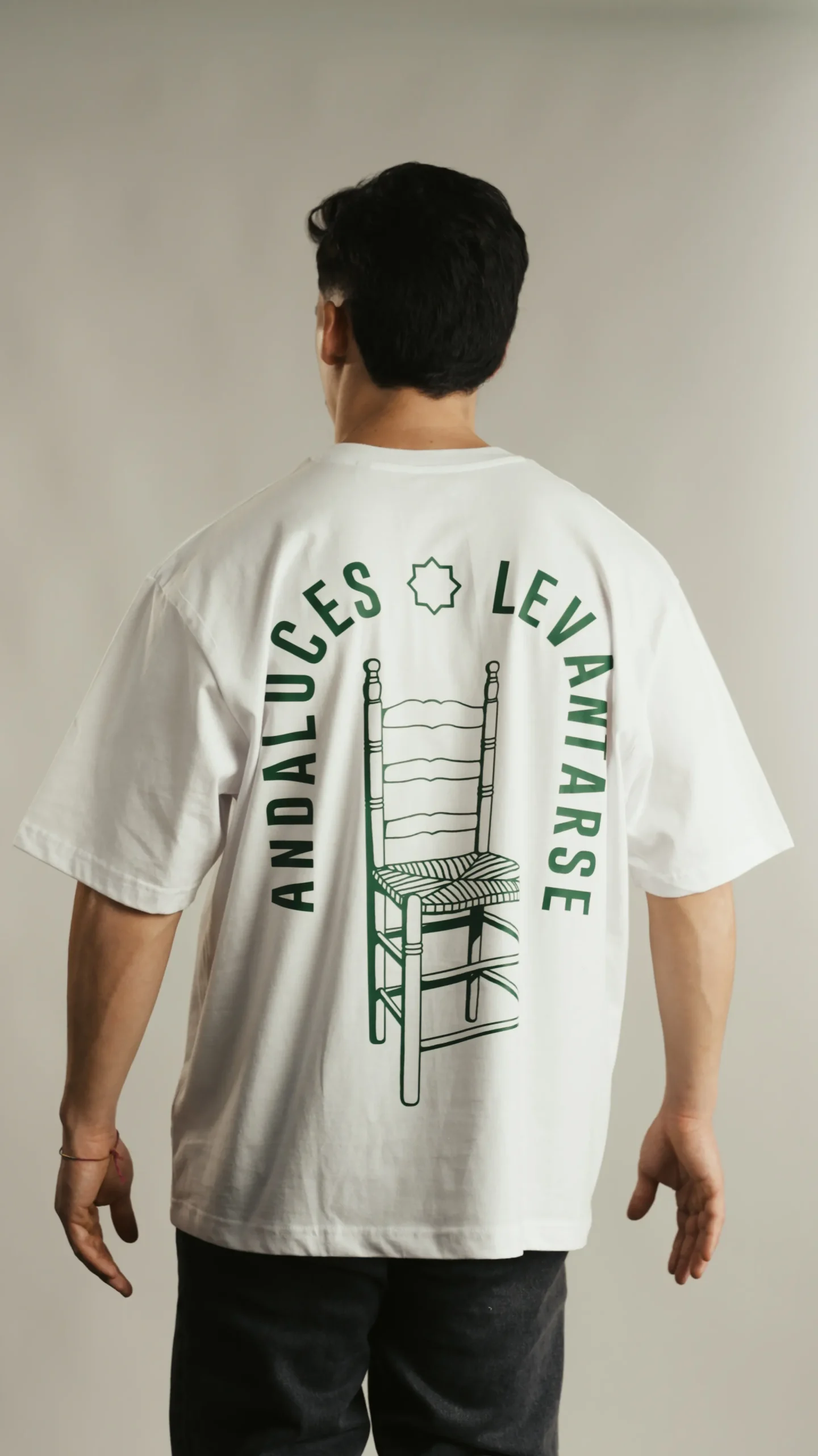 Camiseta OVERSIZE - ANDALUCES LEVANTARSE - Imagen 5