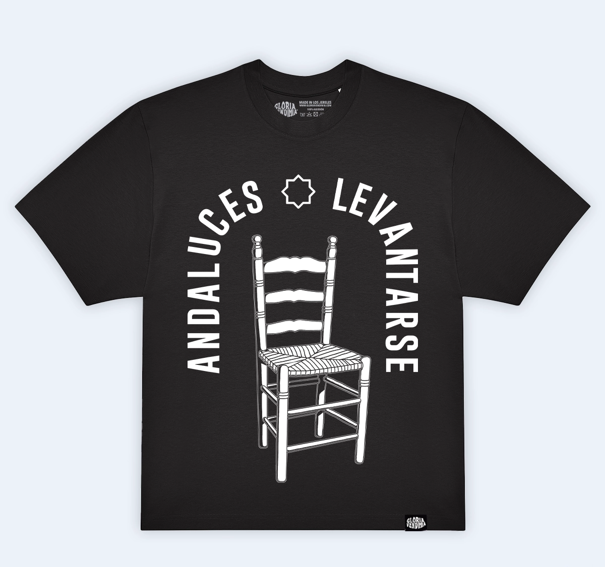 Camiseta OVERSIZE - ANDALUCES LEVANTARSE - Imagen 4