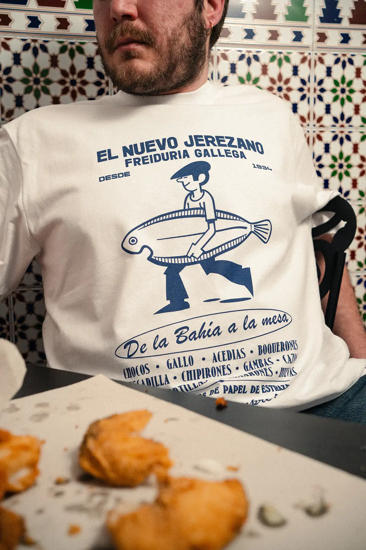 Camiseta FREIDURÍA GALLEGA OVERSIZE - Imagen 3