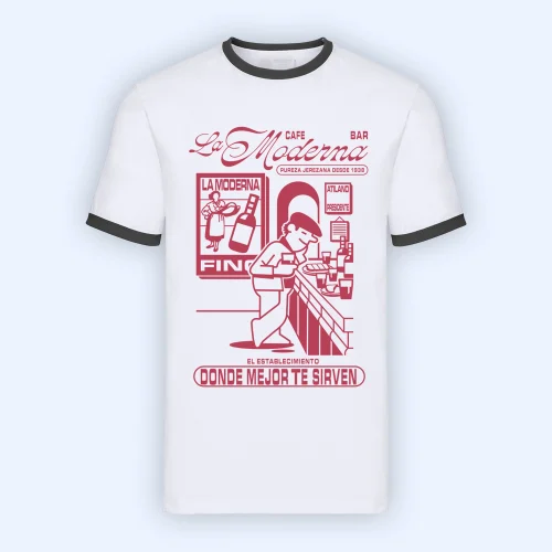 Camiseta LA MODERNA RINGER