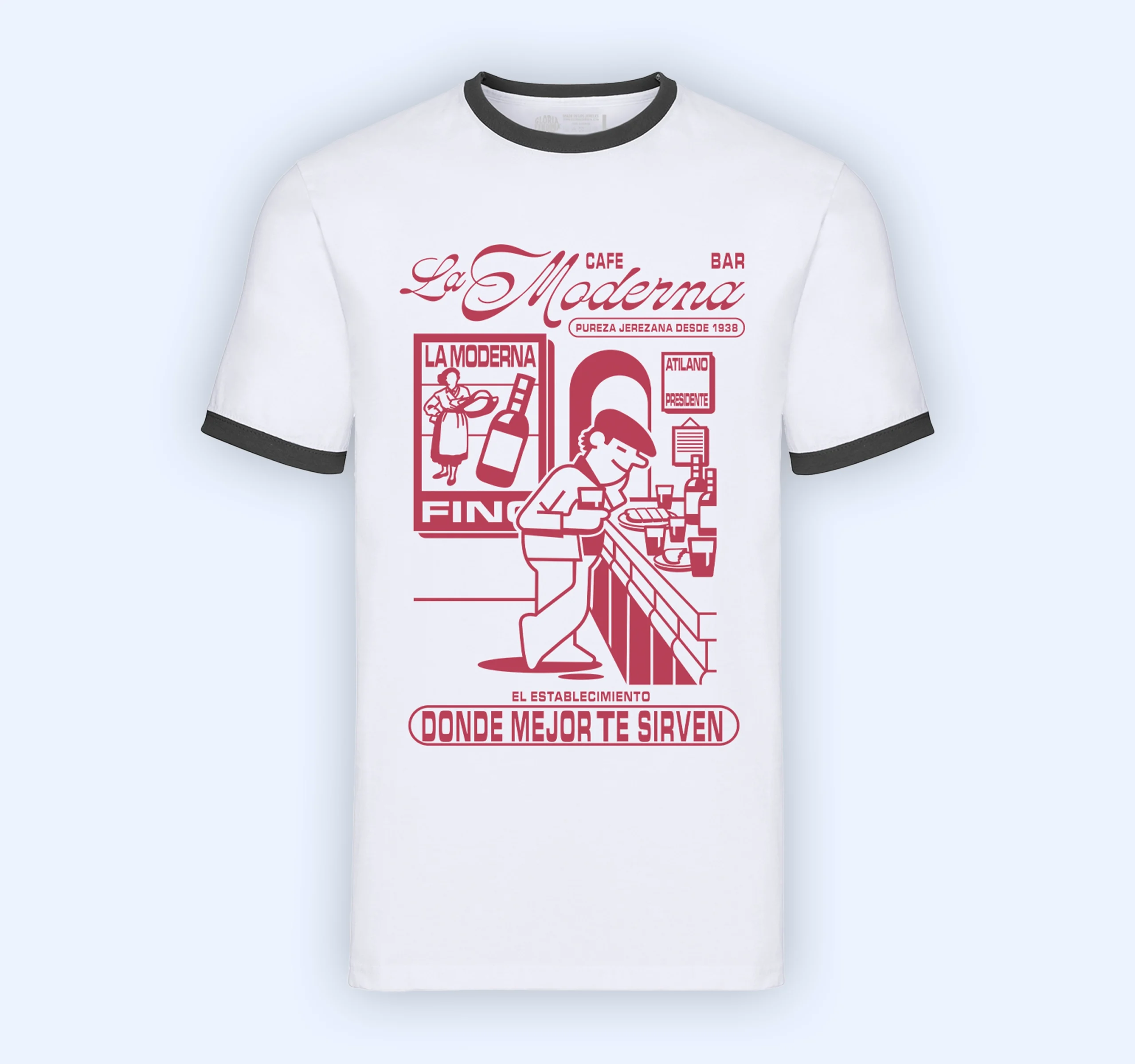 Camiseta LA MODERNA RINGER