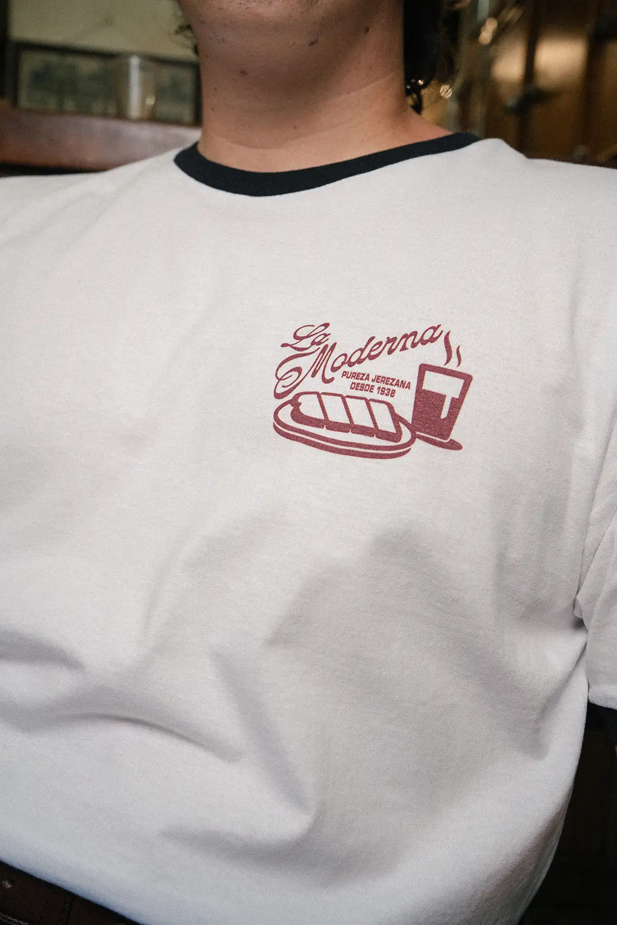 Camiseta LA MODERNA RINGER - Imagen 4
