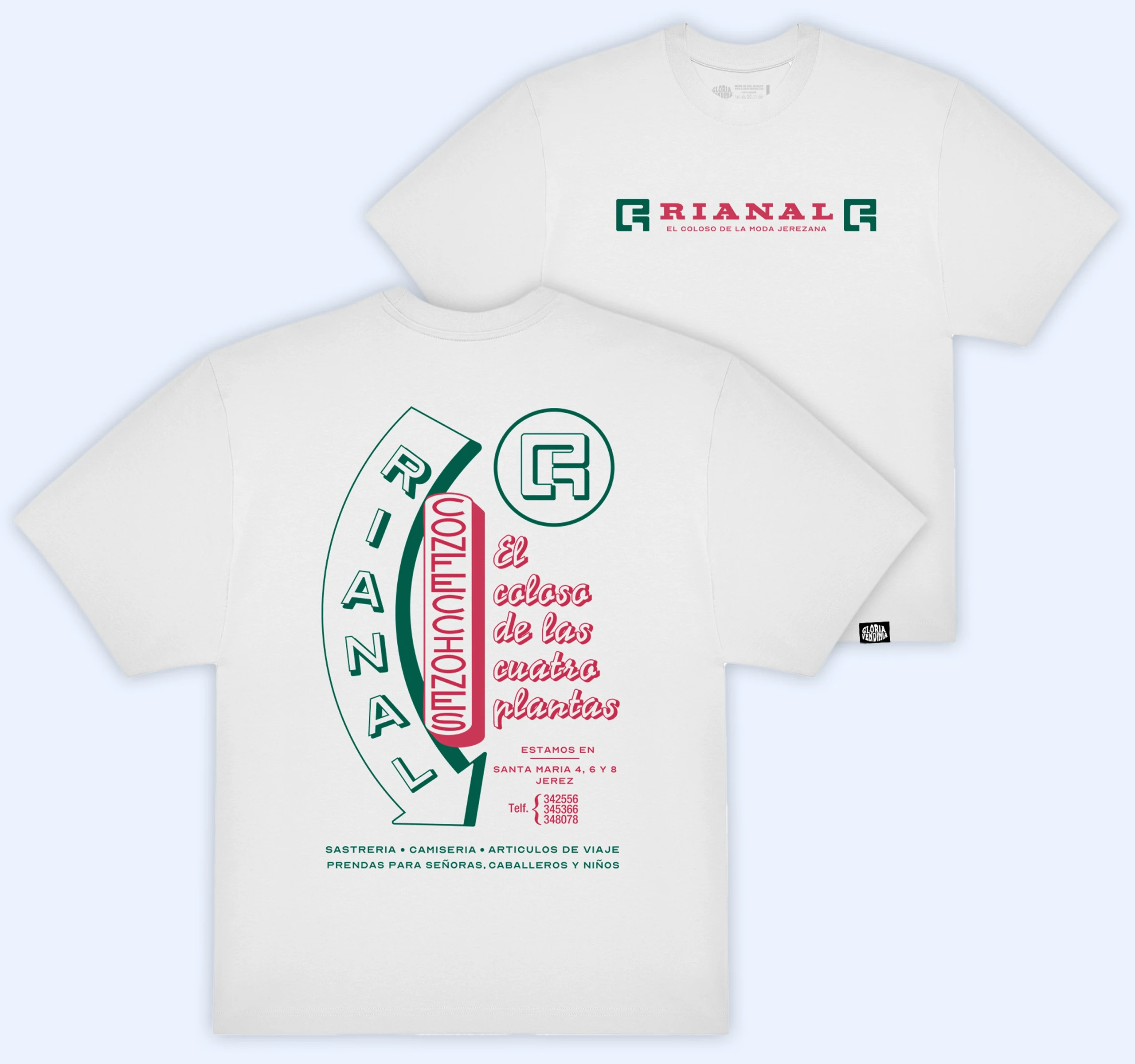 Camiseta CONFECCIONES RIANAL OVERSIZE